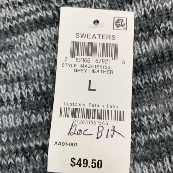 And Now This Men's Regular-Fit Marled Brushed Sweater Size L - Picture 3 of 8